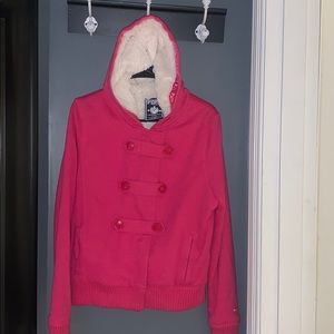 LIKE NEW!! VICTORIAS SECRET PINK ZIP UP JACKET